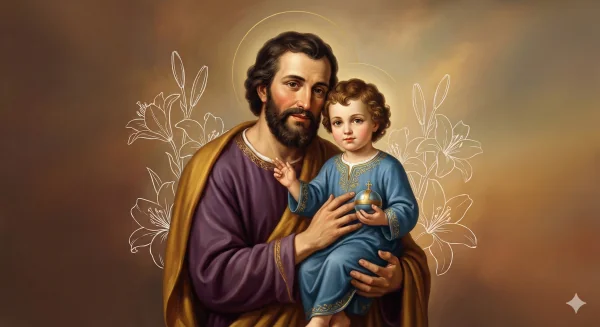 São José com o Menino Jesus